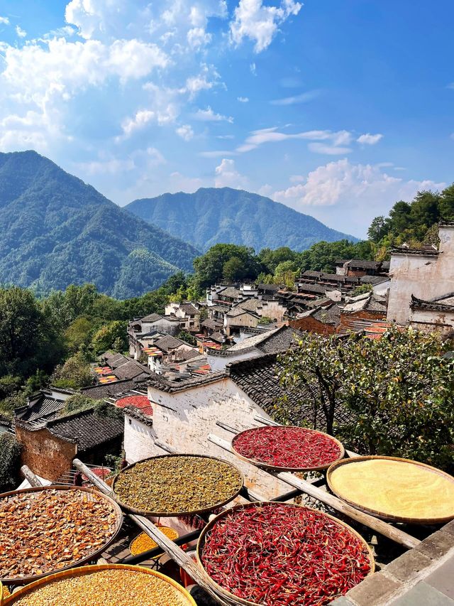 上饒篁嶺：曬秋畫卷裡的千年古村，一步一景皆是詩！ 