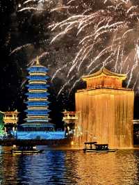現實版天上宮闕！婺源非遺夜宴美到窒息