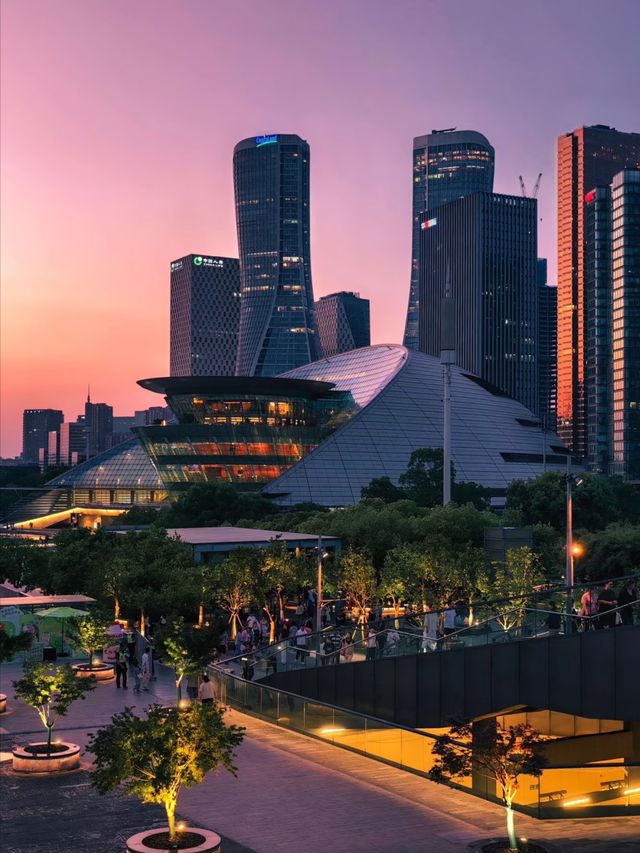 #現代化城市#杭州奧體博覽中心#西湖美景#大雄寶殿