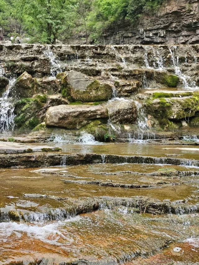 太行山峽谷不得不讚嘆於大自然的「鬼斧神工」！