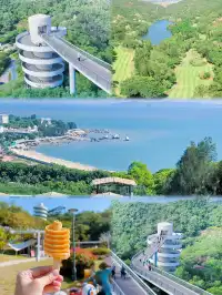 在廈門秋日最美山海步道全程下坡