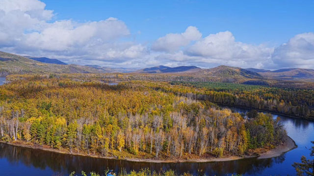 額爾古納河絕美秋景自駕攻略油畫般的金色童話世界 額爾古納河絕美秋景自駕攻略油畫般的金色童話世界