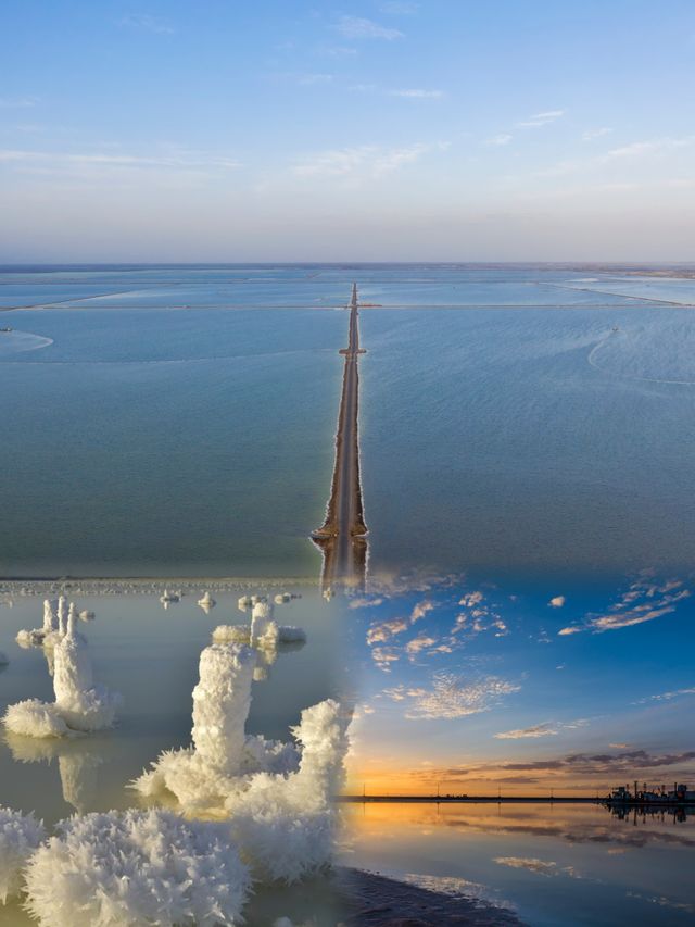 不用去玻利維亞!察爾汗把“天空之鏡”鑲在了大地上 不用去玻利維亞!察爾汗把“天空之鏡”鑲在了大地上