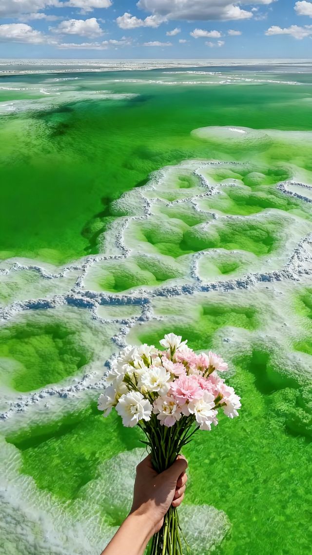 不用去玻利維亞!察爾汗把“天空之鏡”鑲在了大地上 不用去玻利維亞!察爾汗把“天空之鏡”鑲在了大地上