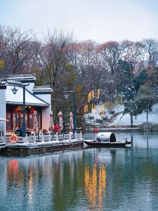 바오궁 공원｜허페이가 루저우로 변하다 북송 시대 설경을 놓치면 1년을 기다려야 합니다