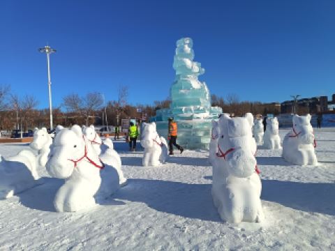 康平卧龍湖冬の漁祭りが感動の開幕！氷上の漁の饗宴があなたを待っています！