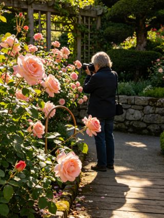 Peak flower season in July–August | Butchart Gardens! Explore the underwater garden + nightly light show