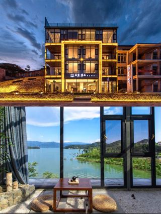 By the shores of Dongjiang Lake! This inn truly understands how to create romance