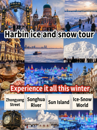 ハルビンの冬の散策：氷雪と活気を一度に満喫する旅 