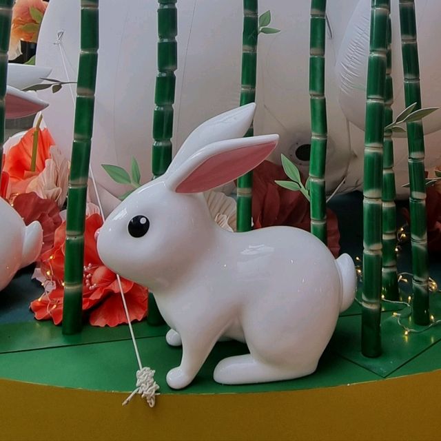🍊 bunny year at HarbourFront Centre