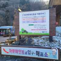 추운 겨울 실내데이트 하기에 좋은 무주 머루 와인동굴