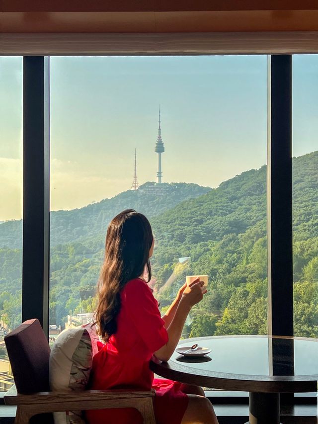 남산타워 1열 직관은 여기가 답,,❤️