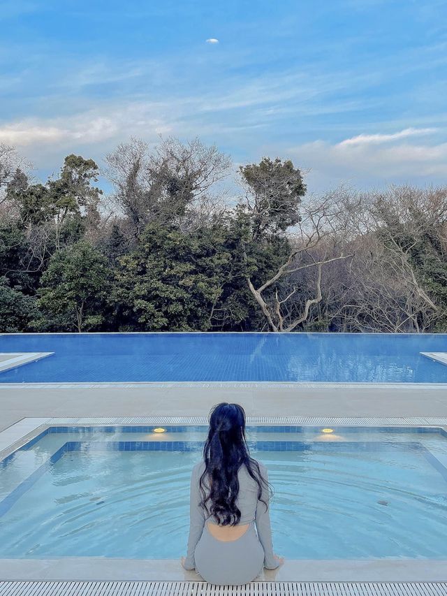 온수풀 수영장이 있는 제주 호텔에서 제대로 호캉스💙