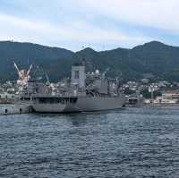 【海上自衛隊基地】潜水艦が見られる呉港