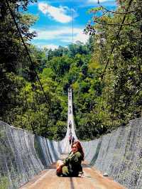 Suspension Bridge In Sukabumi, Dare To Try⁉️🤫