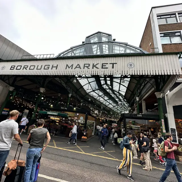 #Borough Market, London, UK 😋😋😋 Jul 2023 satisfying my stomach 🤭