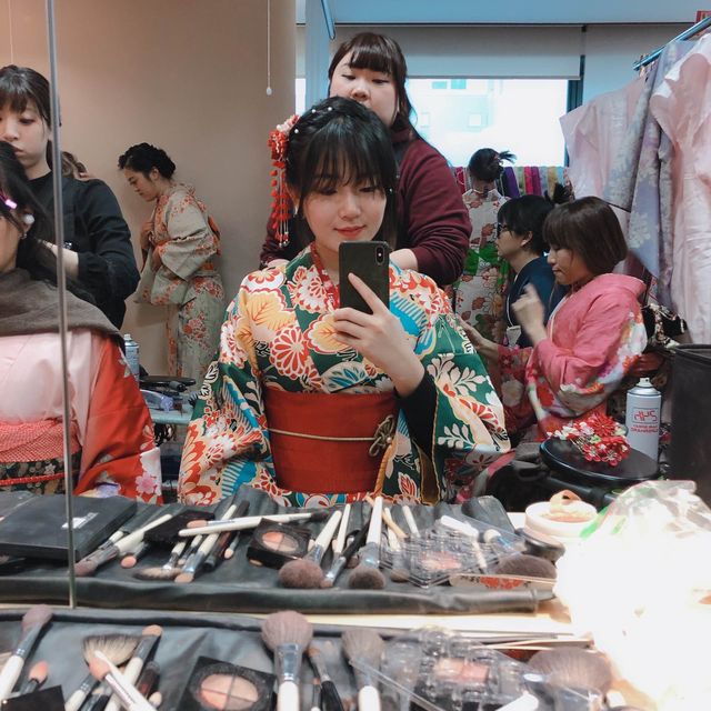 삿포로 기모노체험으로 인생사진 남기기❣️