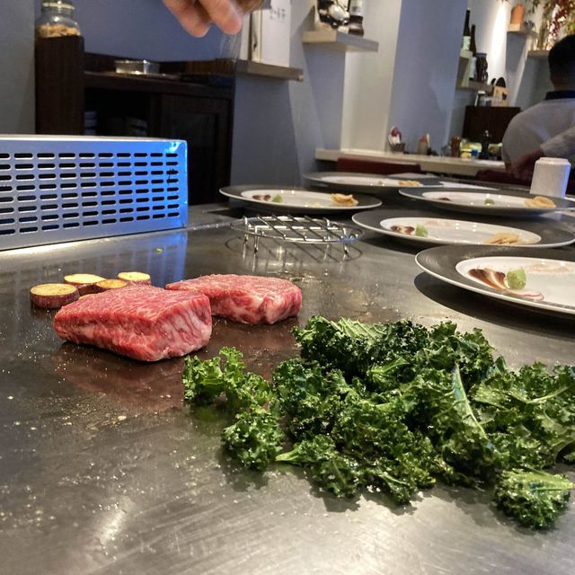 超正象拔蚌鐵板燒套餐