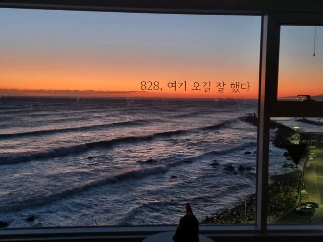 동해를 품은 숙소 풍경맛집!!!