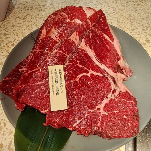 任食日本產和牛，豚肉