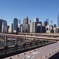 【アメリカ🇺🇸NY】絶対行くべき❣️ブルックリン橋