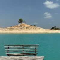 Exploring the Enchanting Blue Lake in Bintan