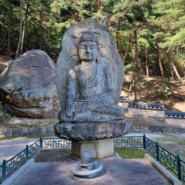 경주남산 석불중 가장 완전한 불상