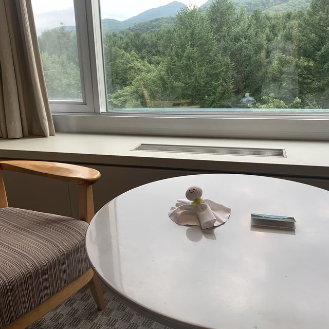 自然豊かなホテル