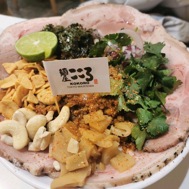 香港｜日本拌麵人氣過江龍—麺屋Kokoro Tokyo Mazesoba
