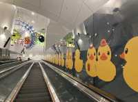 《🐤期間限定黃鴨主題車站🚇》
