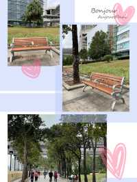 「青衣海濱長廊：舒適環境，適合散步和跑步」