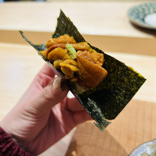 *omakase天花板*在香港吃過為止最滿意最得我心