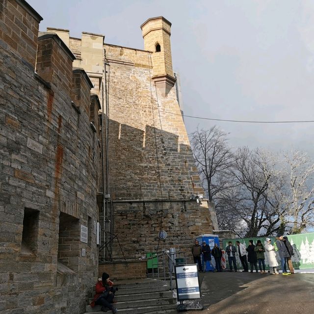 Nerve Wrecking Moment At Hohenzollern Castle