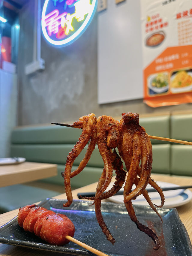 銅鑼灣惹味即叫即燒串燒店｜串燒王