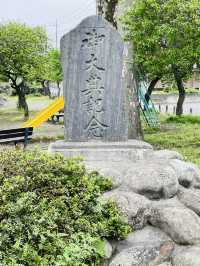 【拝島天神社/東京都】梅の木がたくさん並んでいる