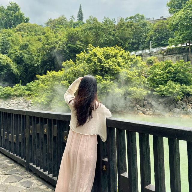 대만 신비로운 온천 지열곡 ! 단수이와 묶어가기 좋아요 💛