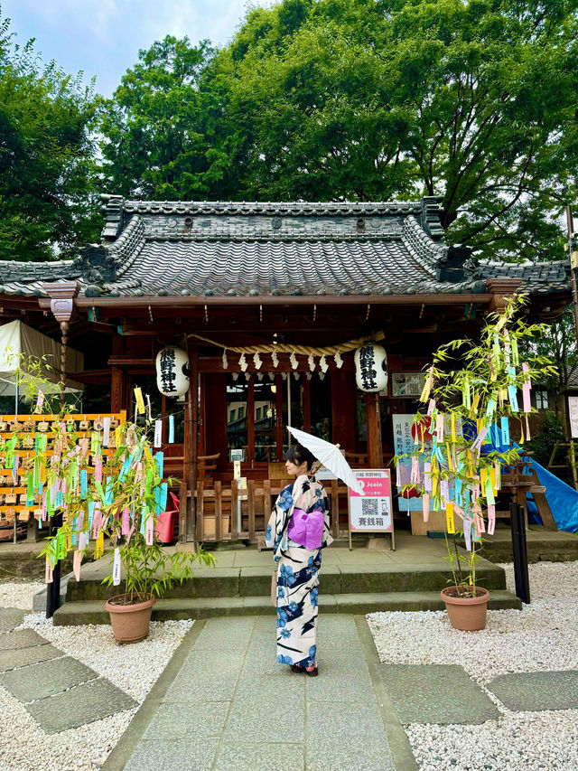 〜埼玉県〜川越の隠れパワスポ！川越熊野神社の七夕！