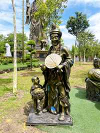 Fascinating 68-feet tall Ji Gong Bronze Statue