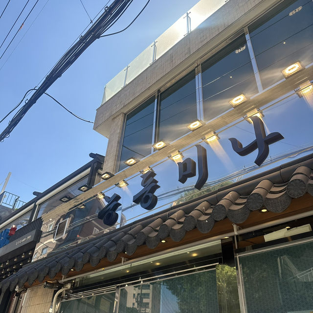 《龍山》》今韓国で大人気！ユッケミナリビビンバ🌿韓国きたら絶対食べて✨