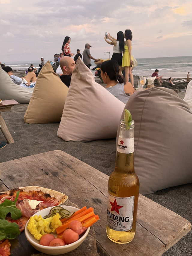 노을🌅이 장관인 발리 비치클럽 짱구‘라브리사‘