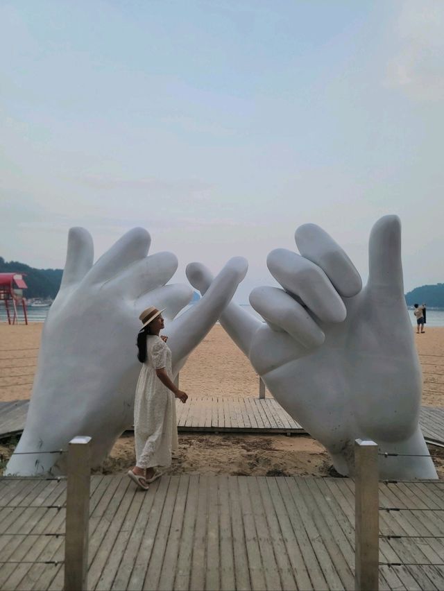 여름이 지나도 여전히 남해핫플 상주해수욕장🏖