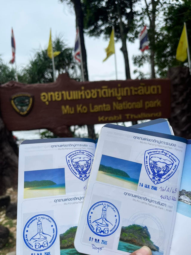 📍กระบี่ทริปขับรถตะลุยล่าประทับตราอุทยานแห่งชาติ