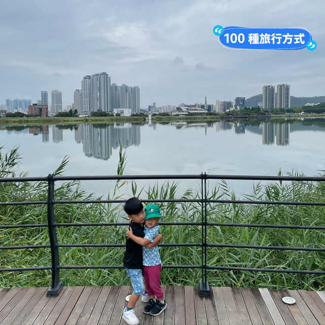 帶著二個小孩的大邱4天3夜遊