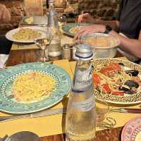 Popular restaurant in Florence