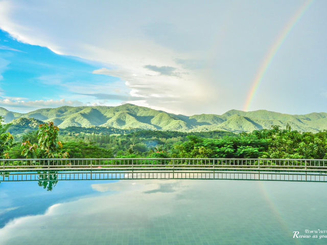 ที่พักราชบุรีวิวภูเขา