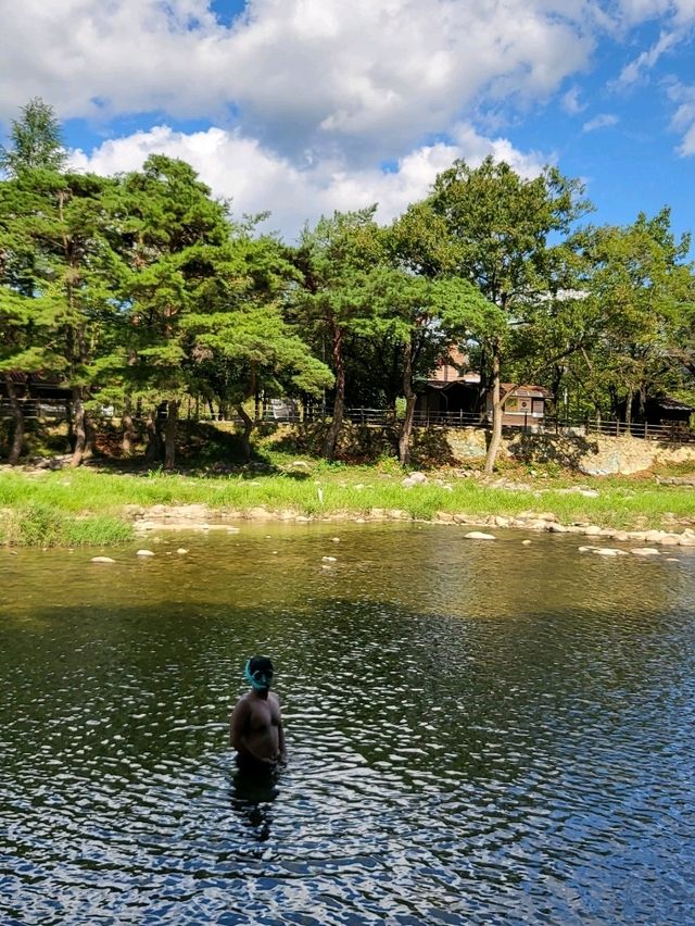 스노쿨링하기 좋은 경남계곡 탑티어