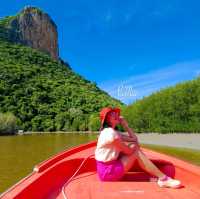 ล่องเรือ "คลองเขาแดง" ชมหินรูปร่างแปลกตา