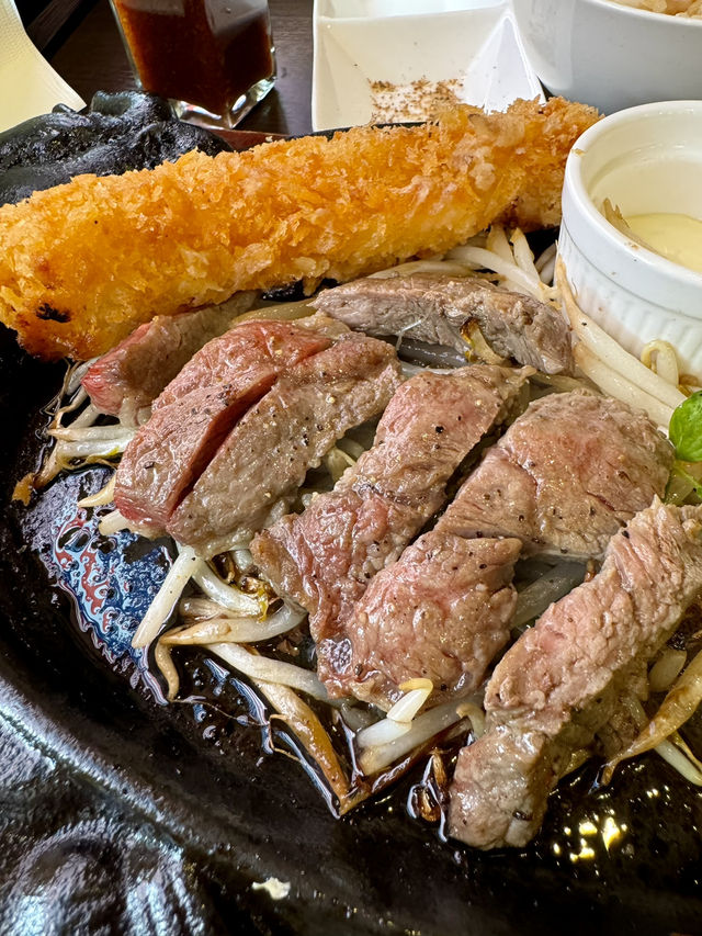 【福岡旅行】コスパ良いステーキランチ