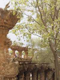 Spain🇪🇸Barcelona ガウディ建築の公園　グエル公園