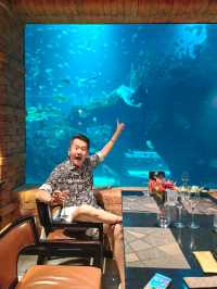 Aquarium Restaurant in Bali